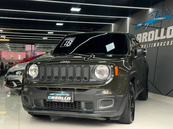 JEEP RENEGADE 1.8 16V FLEX LONGITUDE 4P AUTOMÁTICO JEEP RENEGADE 1.8 16V FLEX LONGITUDE 4P AUTOMÁTICO